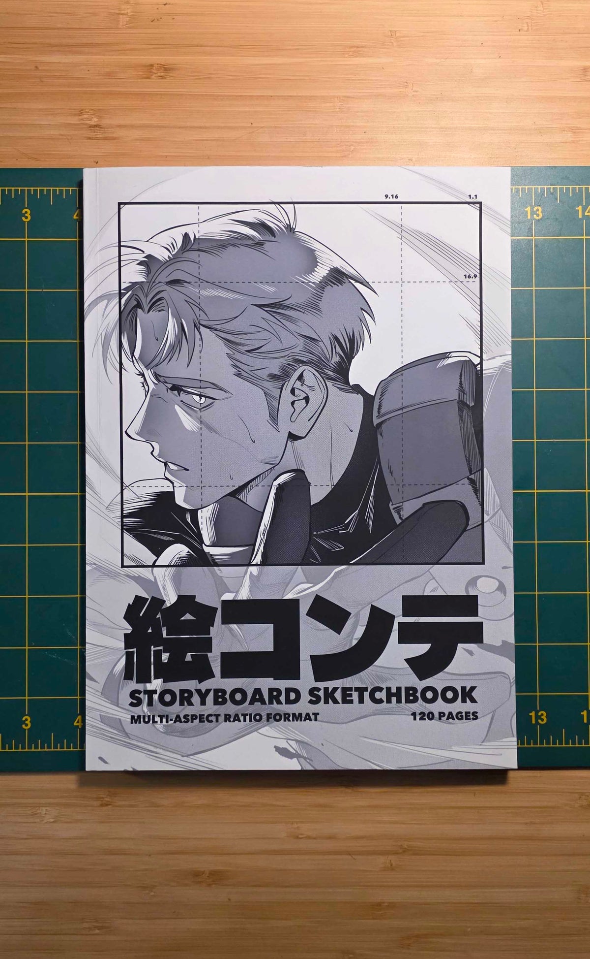 Storyboard Sketchbook, Multi-Aspect-Ratio Format, A4 - 120 Pages (Standard)
