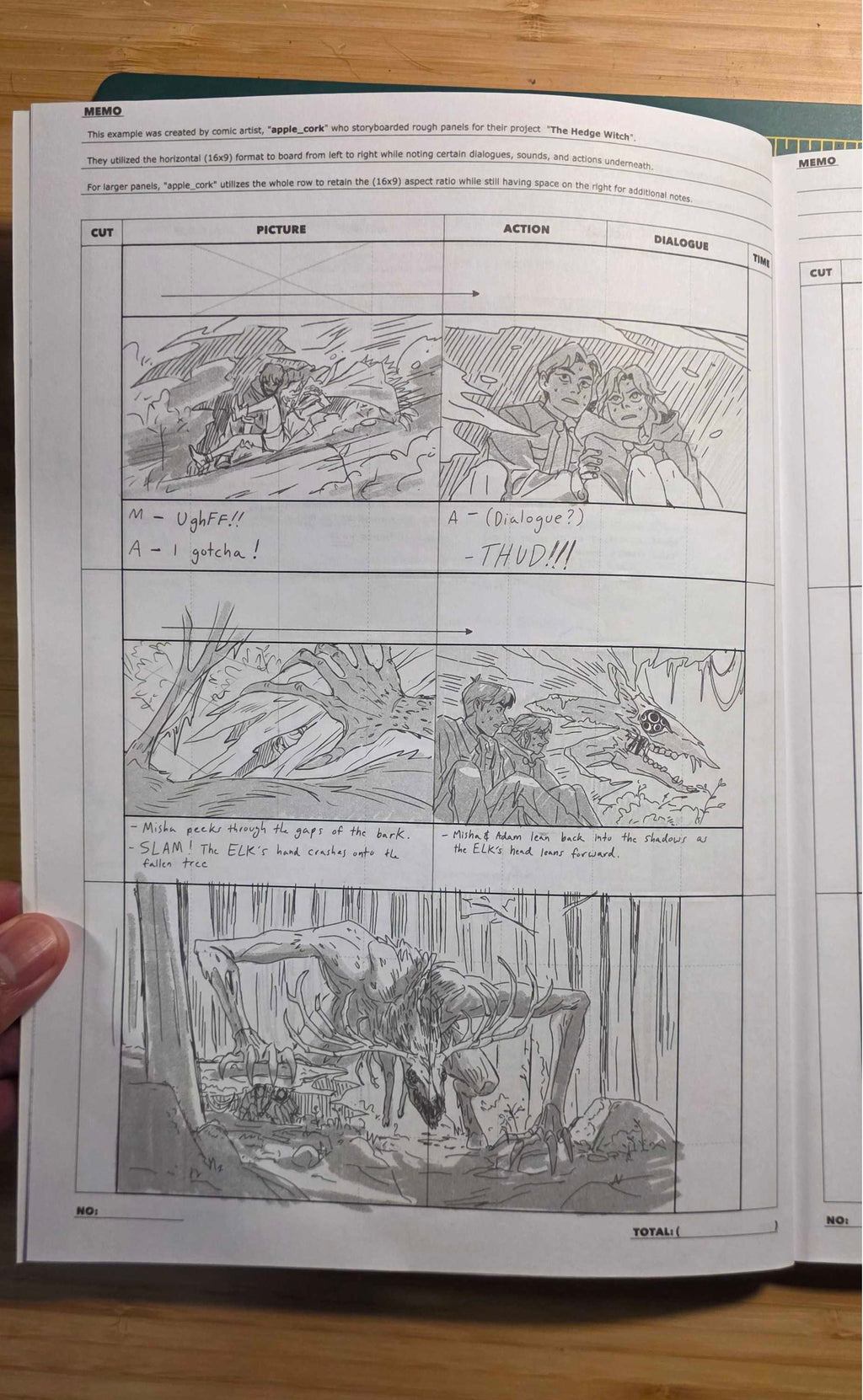 Storyboard Sketchbook, Multi-Aspect-Ratio Format, A4 - 120 Pages (Standard)