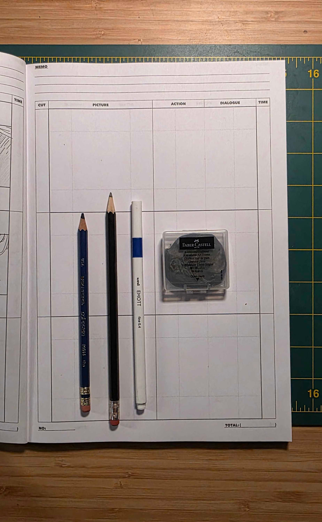 Storyboard Sketchbook, Multi-Aspect-Ratio Format, A4 - 120 Pages (Standard)