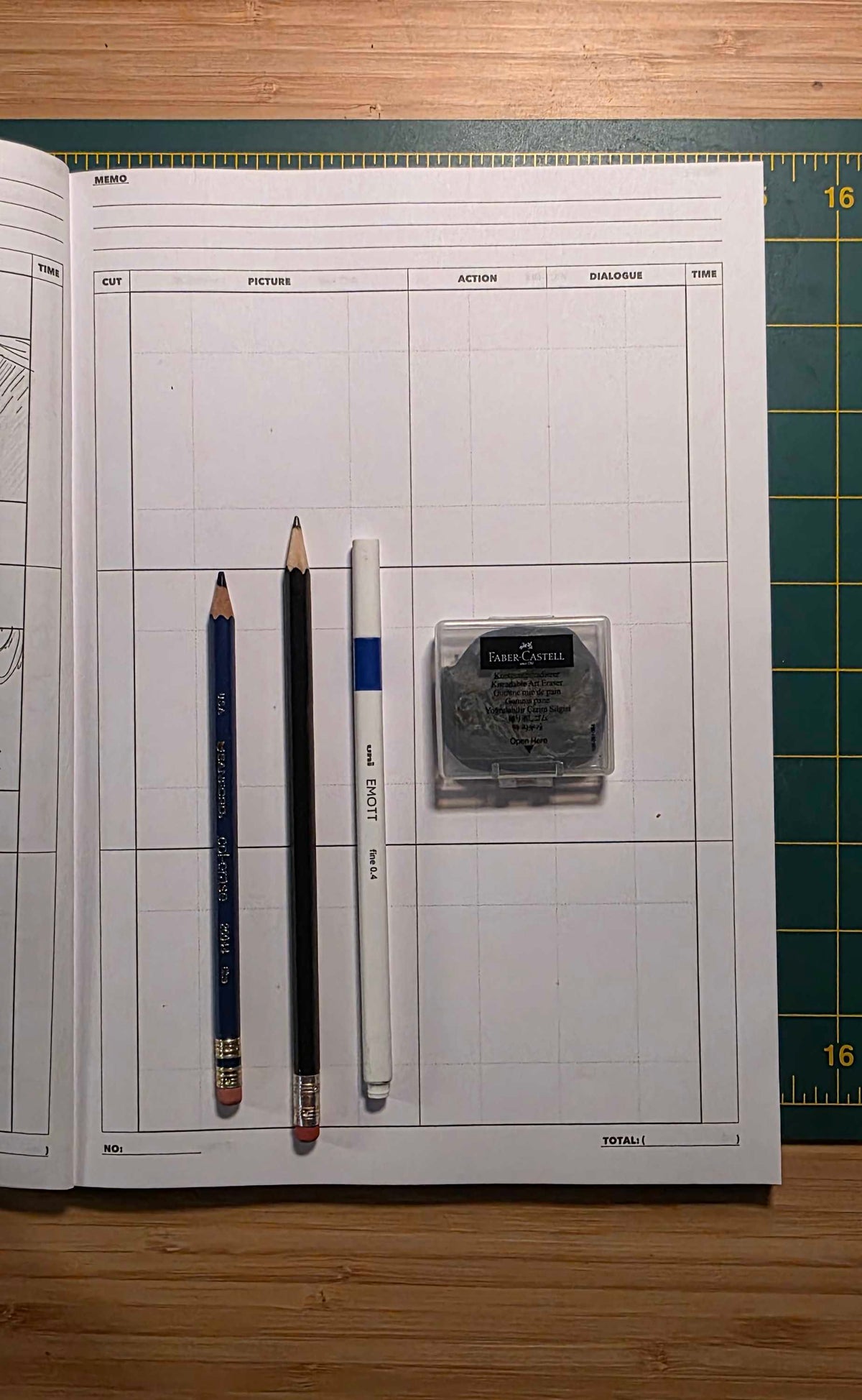 Storyboard Sketchbook, Multi-Aspect-Ratio Format, A4 - 120 Pages (Standard)