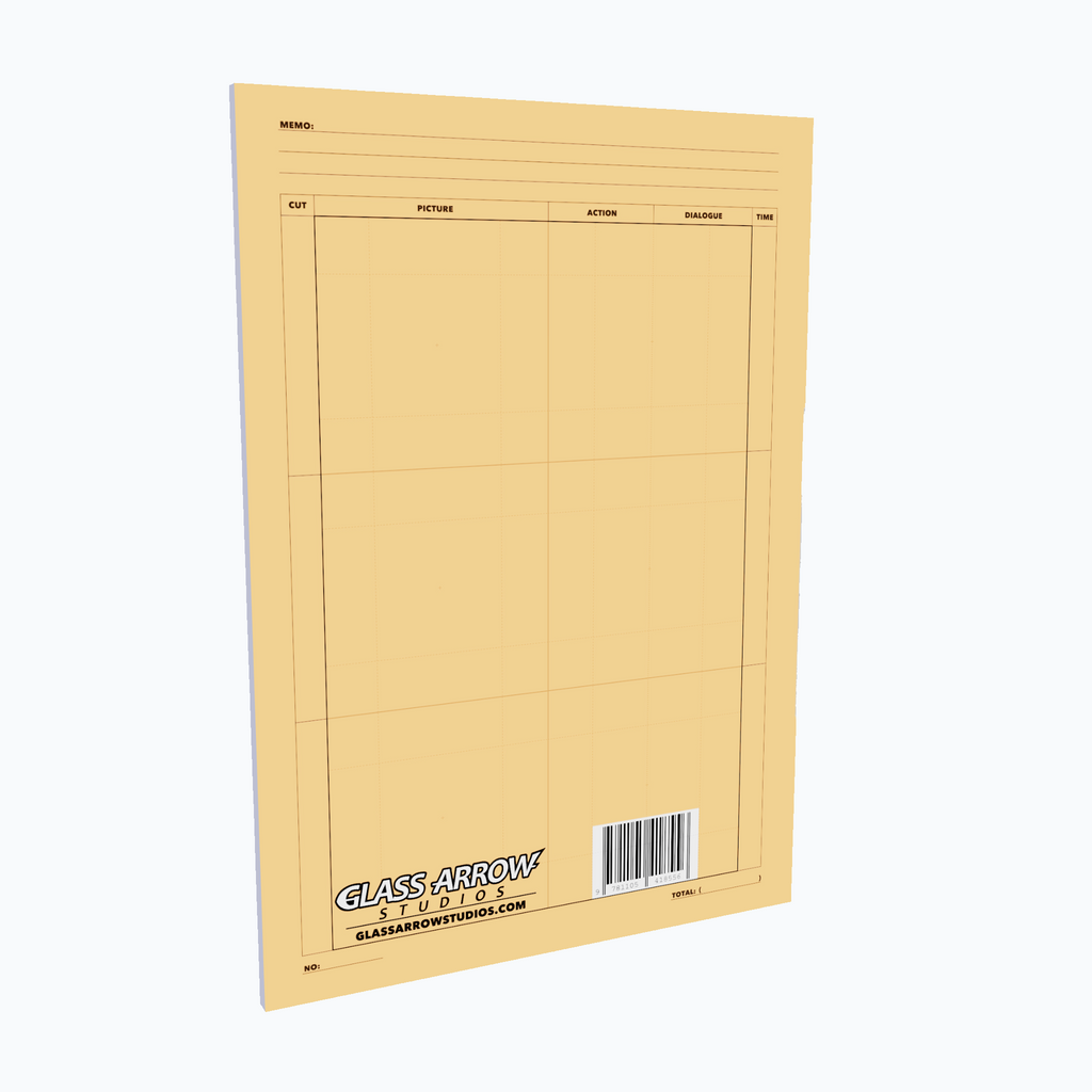 Storyboard Sketchbook, Multi-Aspect-Ratio Format, A4 - 120 Pages (AADAN)